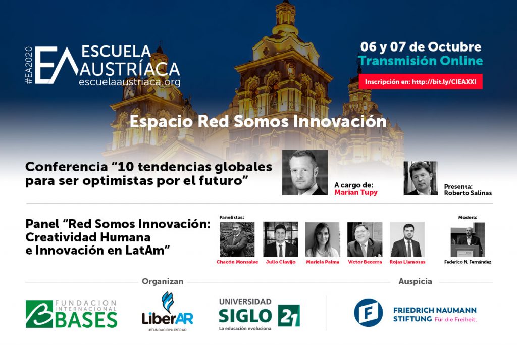 Espacio Red Somos Innovación en IX Congreso Internacional de la Escuela Austríaca