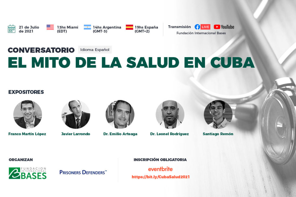 21/07 Conversatorio «El Mito de la Salud en Cuba»