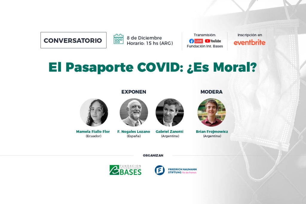 08/12 Conversatorio «El Pasaporte COVID: ¿Es Moral?»