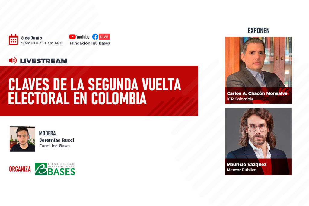 08/06 Livestream «Claves de la Segunda Vuelta Electoral en Colombia»