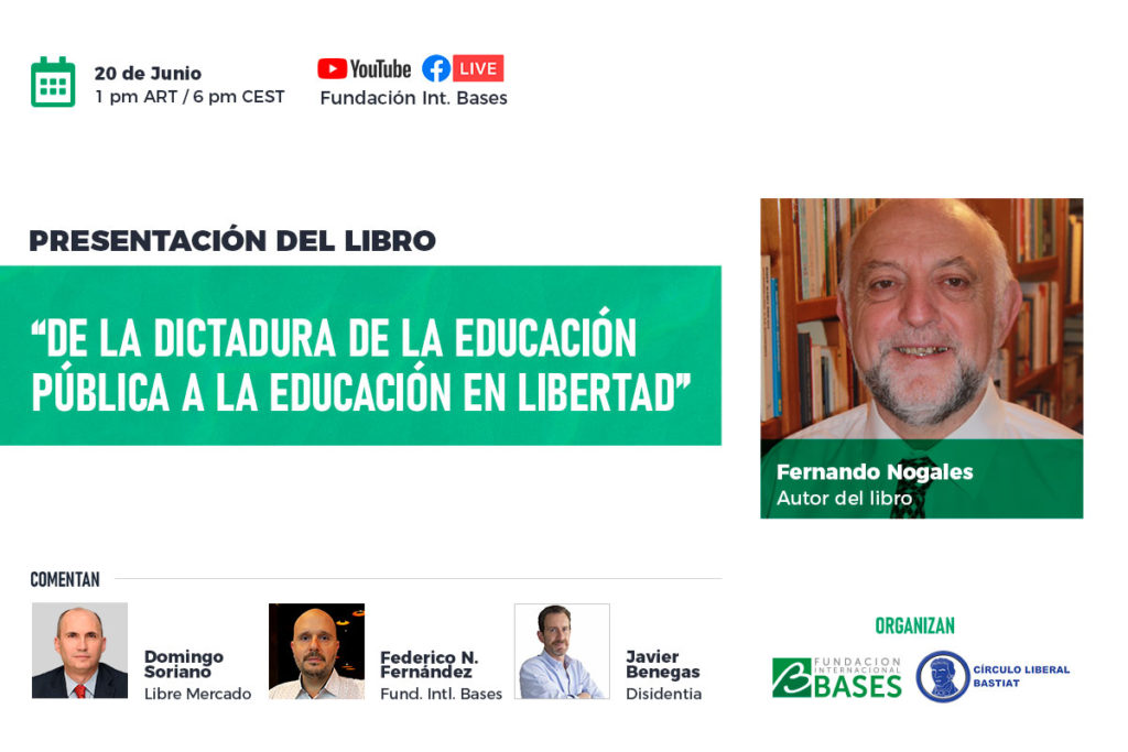 20/06 Presentación del Libro «De la Dictadura de la Educación Pública a la Educación en Libertad»